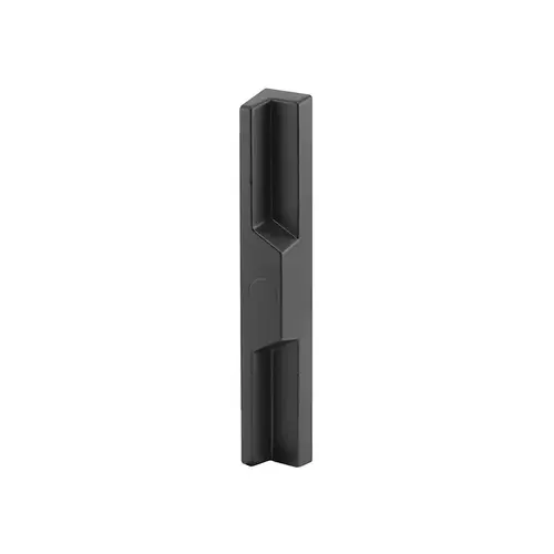 Patio Door Plastic Outside Handle - Black - 2 Hole Pattern