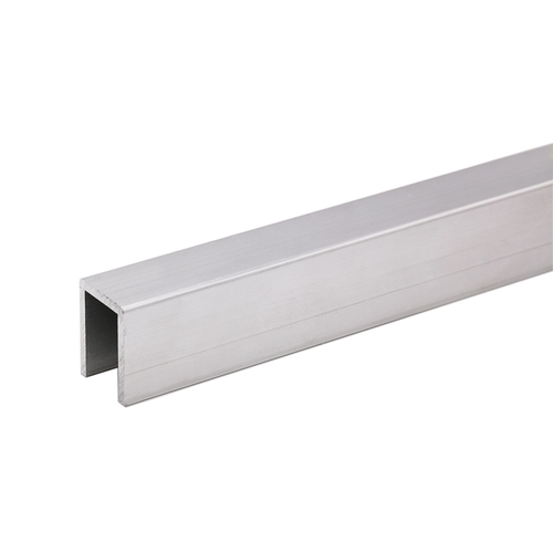 Cap Rail 1-5/16" x 1" x 1-5/16" Profile - 240" Long - Mill Aluminum