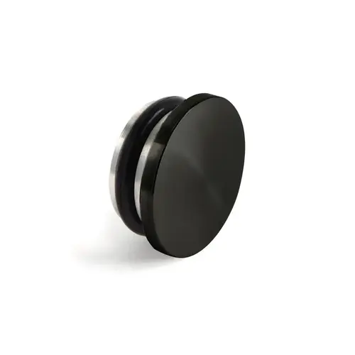 Carmel Sliding Tube End Caps - Matte Black