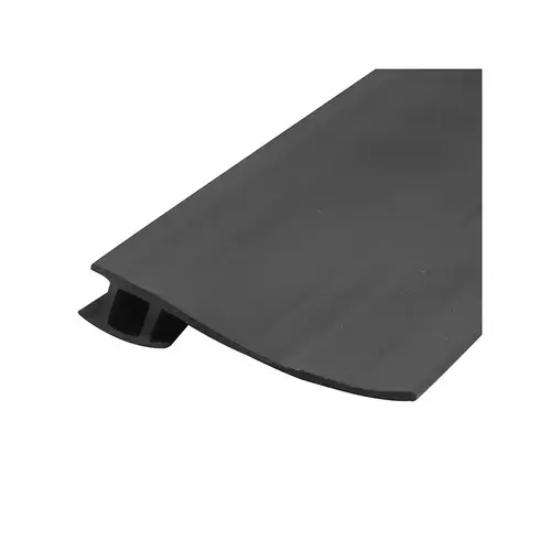 Black Vinyl Sliding Screen Door Bug Seal (Single Pack)