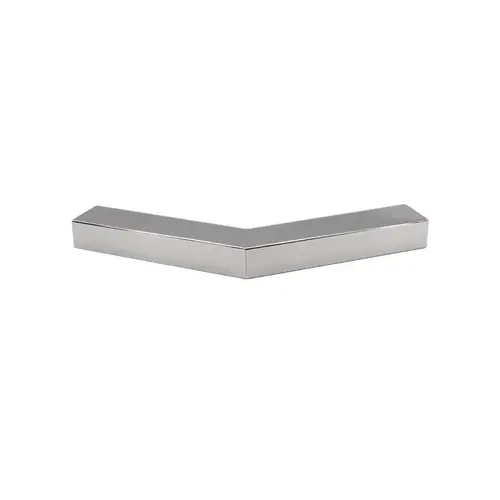 V-Cut 11 Gauge Cap Rail 135 Degree Corner for CRVG8PS - Polished Stainless