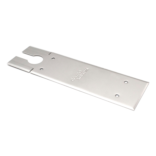 Dorma BTS80 Series Cover Plate - Brushed Stainless