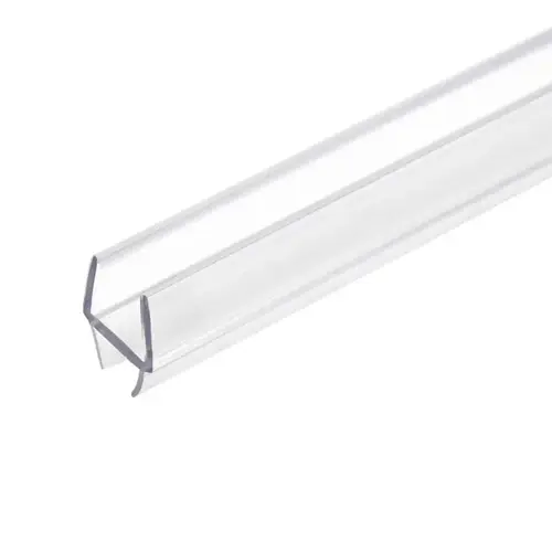 Clear Soft Fin 'H' Wipe For 3/8" Glass  72" Length - pack of 50