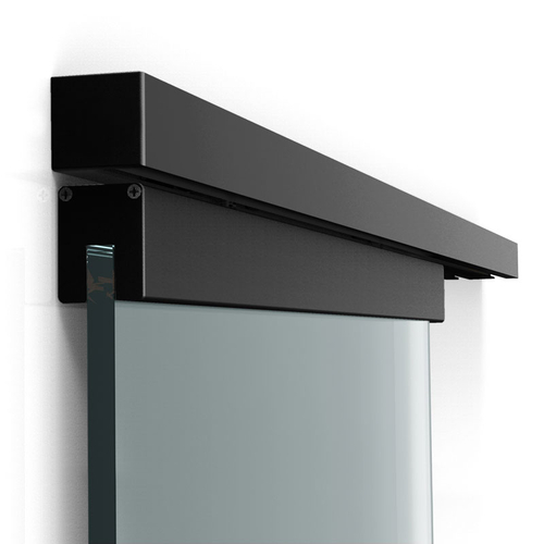 FHC CL140SMB Classic 140 Single Sliding Door Kit - Matte Black