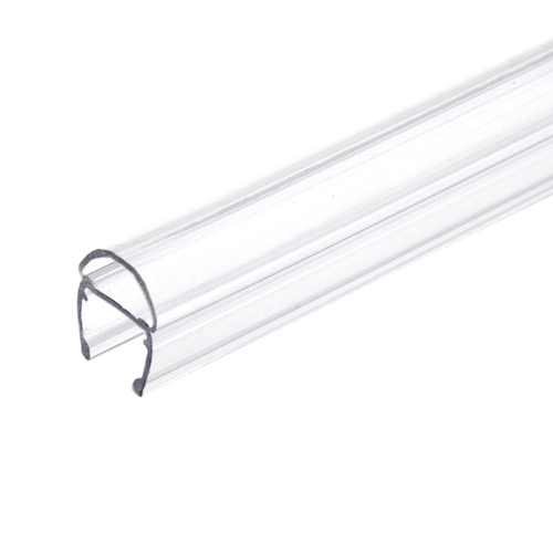 Clear Vinyl Bulb Seal For 1/2" Glass 95" Length