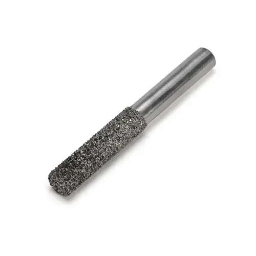 Brazed Flat Tip Diamond Plated Router Bit - 100 Grit