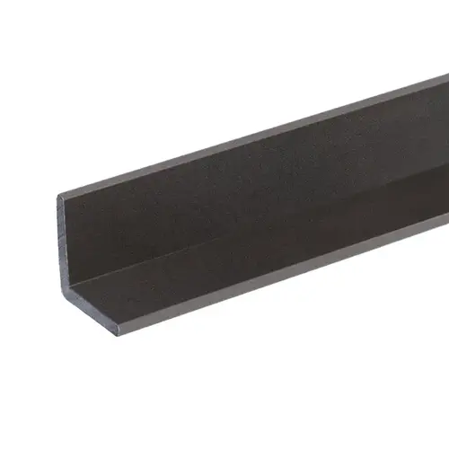 Black 1/2" X 1/2" "L" Angle Jamb Without Tape  18" Length - pack of 25