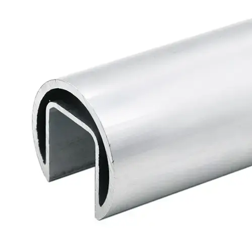 FHC CR19SKSA 1.9" Round Cap Rail Sample Kit 12" Long - Satin Anodized