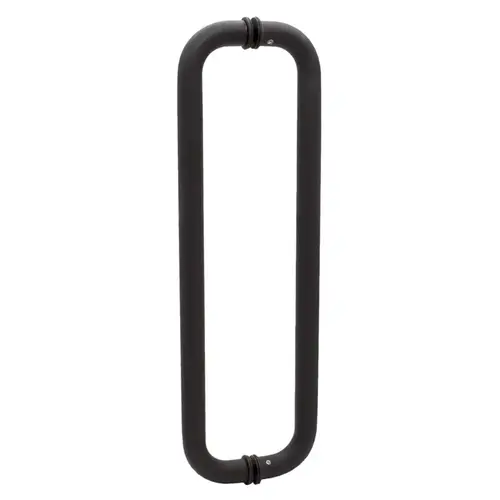 18" Pull- 1" Back to Back Pull Handles - Matte Black