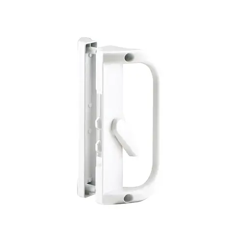 Sliding Door Handle - Diecast - White (Single Pack)