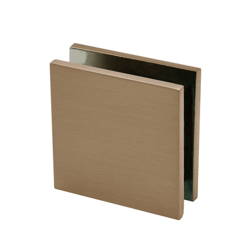 HD Square Wall Mount Clamp - Brushed Bronze