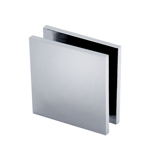 HD Square Wall Mount Clamp - Polished Nickel