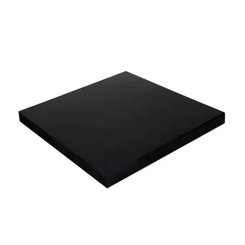 Glass Rubber Positioning Pad - 1" x 12" x 12" - 1 Pair