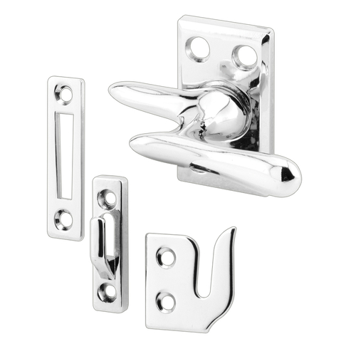 Casement Window Lock - Chrome Plated