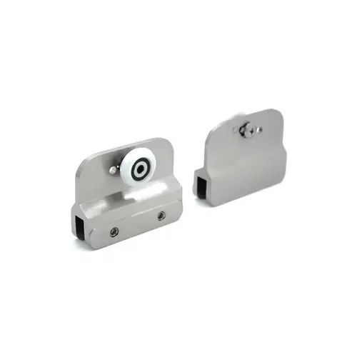 Classic Series Hanger Bracket and Rollers - Brite Anodized