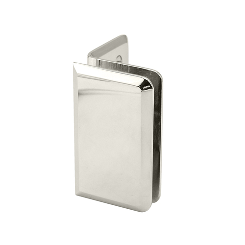 Preston Glass Clamp - Polished Nickel