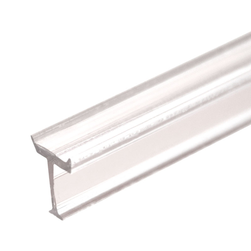 Clear Partition Strip 3-Way Joint - 120" Length - pack of 5