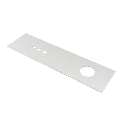 14" Snap-In Cover Plate for Advance Header System Prepped for Standard OHCC - Satin Anodized