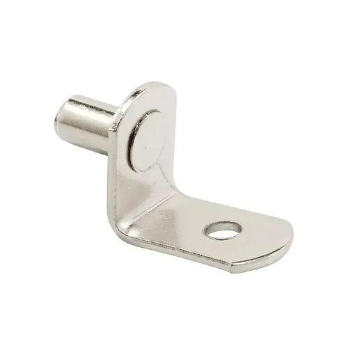 1/4" - Nickel Plated Shelf Support - pack of 8