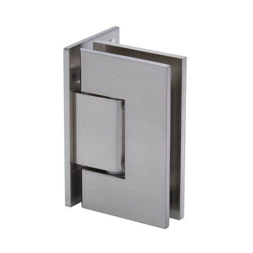 Venice Series Wall Mount Hinge - Offset Back Plate - Brushed Nickel