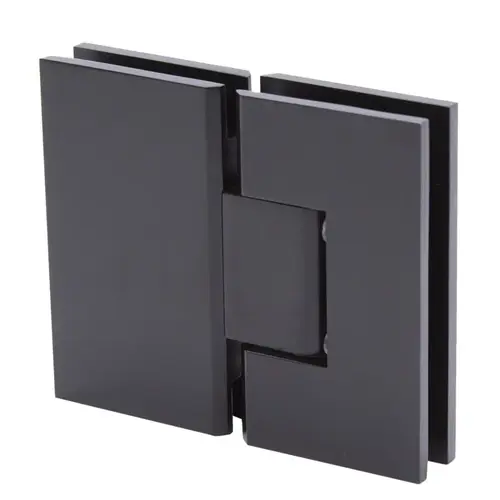 Venice Series 180 Degree Glass to Glass Hinge - Oil Rubbed Bronze