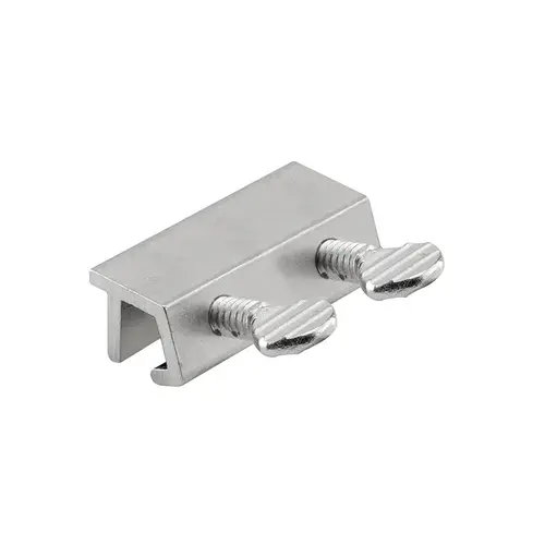 Sliding Door Lock - Double Screws - Aluminum (Single Pack)