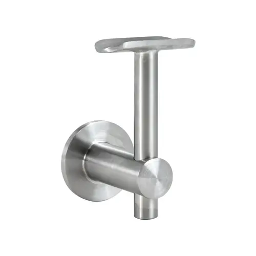 Wall Mounted Handrail Bracket with Concealed Fastener - 2.25" Projection - Brushed Stainless