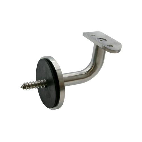 Brea Series Bracket for Wall Mounted Handrail - Brushed Stainless