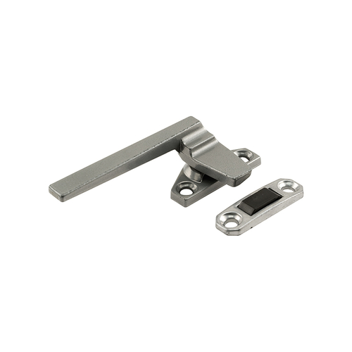 Left-Handed - Aluminum - Casement Locking Handle With Offset Base