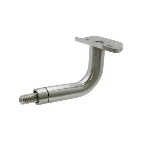 Brea Series Bracket Post Mounted Handrail - Brushed Stainless