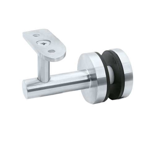 Melrose Series Bracket - Glass Mounted Handrail - Polished Stainless