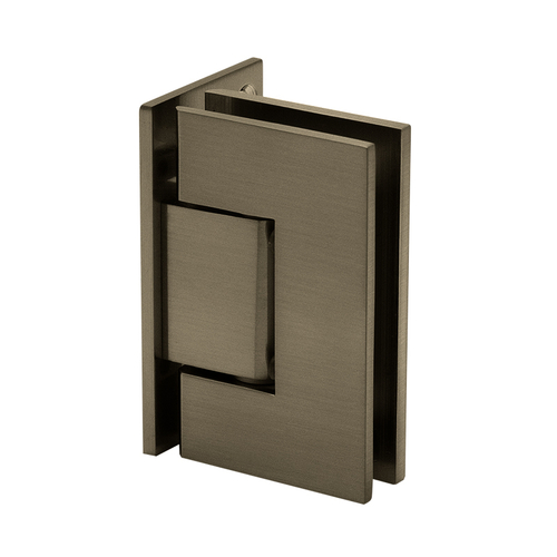 Venice Series Wall Mount Hinge - Offset Back Plate - Brushed Bronze