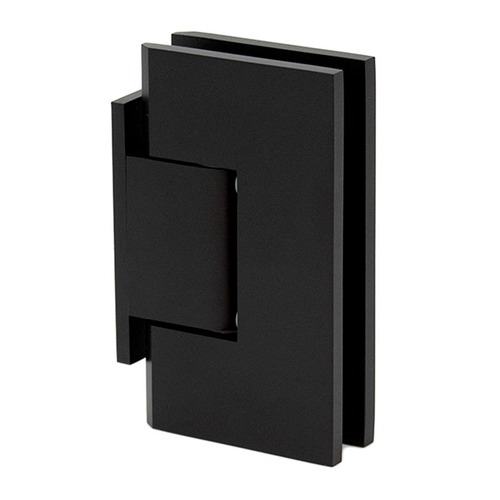 Venice Square 5 Degree Positive Close Offset Short Back Plate Wall Mount Hinge - Oil Rubbed Bronze