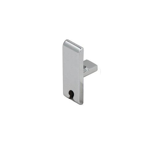 Security End Cap For 0D610LK 'H' Bar - Clear Anodized