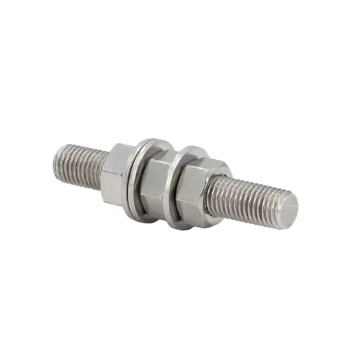 Heavy Duty Stud Set for Post Mount Spiders - Brushed Stainless