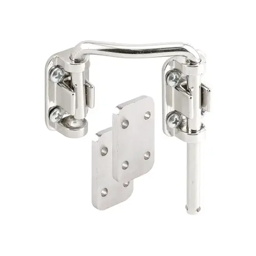 Sliding Door Loop Lock - 2-1/4" - Steel - Nickel Plated - Right Hand (Single Pack)