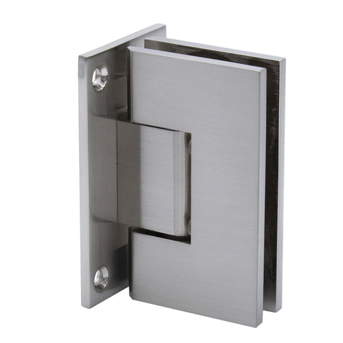 Venice Series Wall Mount Hinge - Full Back Plate - Brushed Nickel