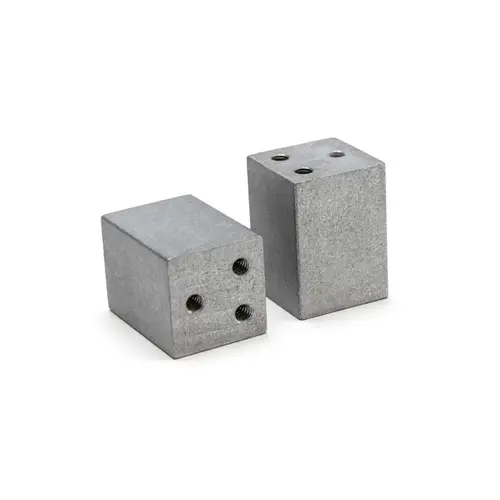WBP2 Mounting Aluminum Blocks for Uncladded Headers Set of 2 Blocks