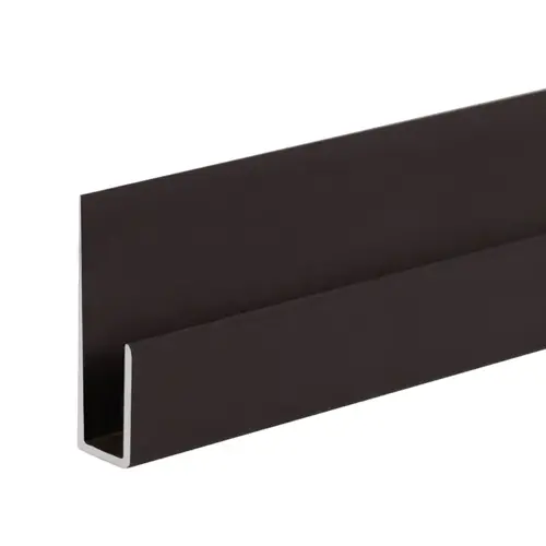 Brixwell 0DEC6450RB138M-CCP84 Deep J-Bar - 1.25 Back - .625 Face - Oil Rubbed Bronze  84" Length
