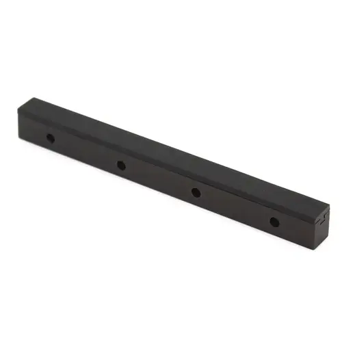 Double Door Stop Header Mounted - Dark Bronze Anodized