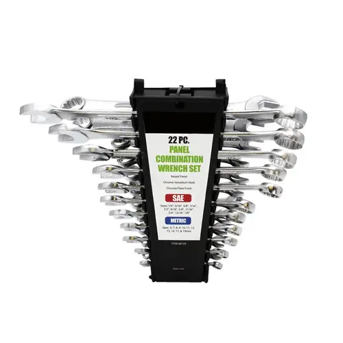 FHC 22WS 22 Piece Combo Wrench Set Sae / Metric