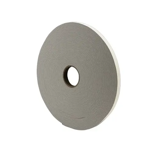 Double-Sided Foam Glazing Tape 1/16" x 3/4" x 200' - Gray