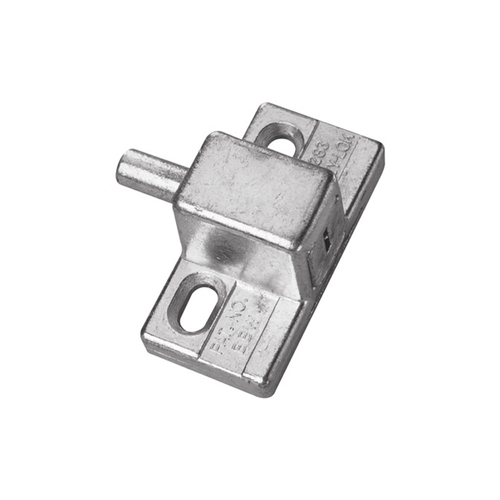 Security Lock-Keyed-Aluminum Finish