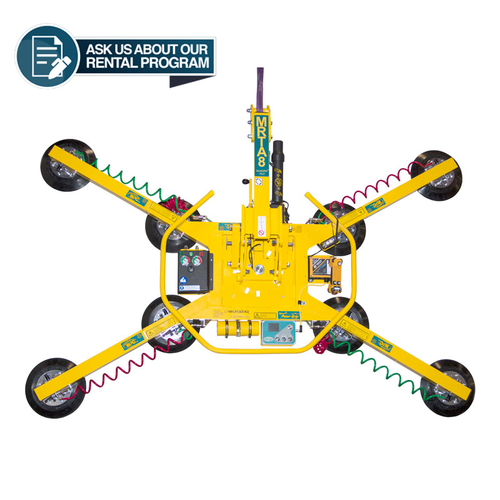 Wood's 1400-Lb Cap. Manual Rotation/Tilting -Vacuum Lifting Frame