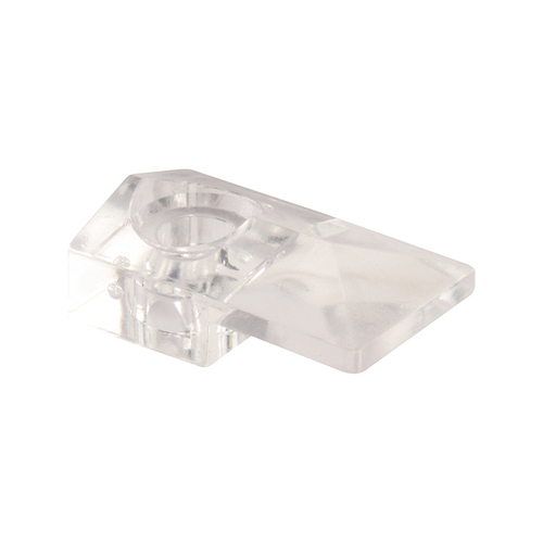 Mirror Clips - Modern 1/8" Glass Offset - Clear Acrylic Construction - pack of 6