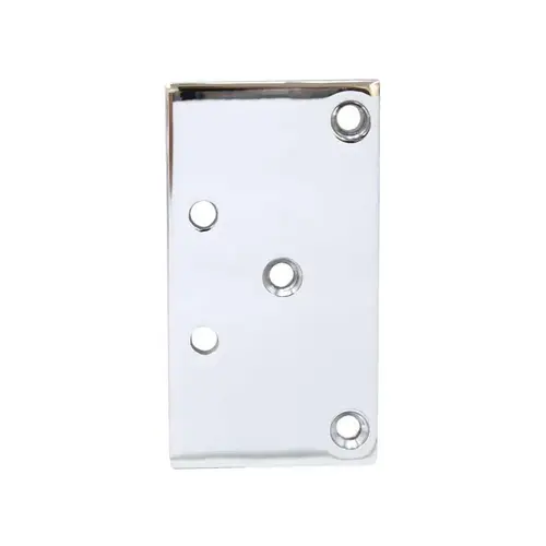 Glendale Replacement Offset Back Plate - Polished Chrome