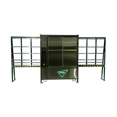 60" Vertical Open Top Glass Washer for Up to 1/2" Glass