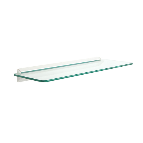 6" x 18" Glass Shelf Kit - White