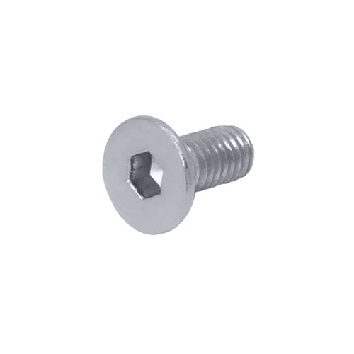 Hinge Coverplate ScrewsAllen HD 6mm X 12mm - Polished Nickel - pack of 8