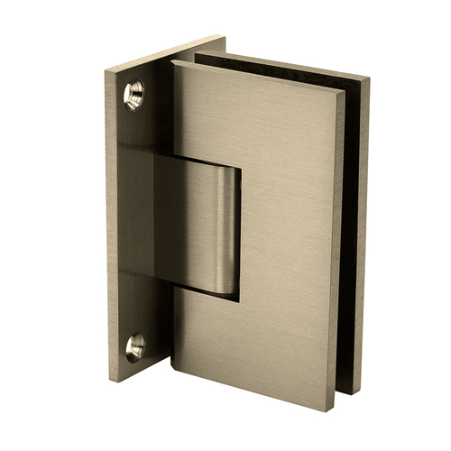 Valore HD Series Wall Mount Hinge - Full Back Plate - Brushed Bronze